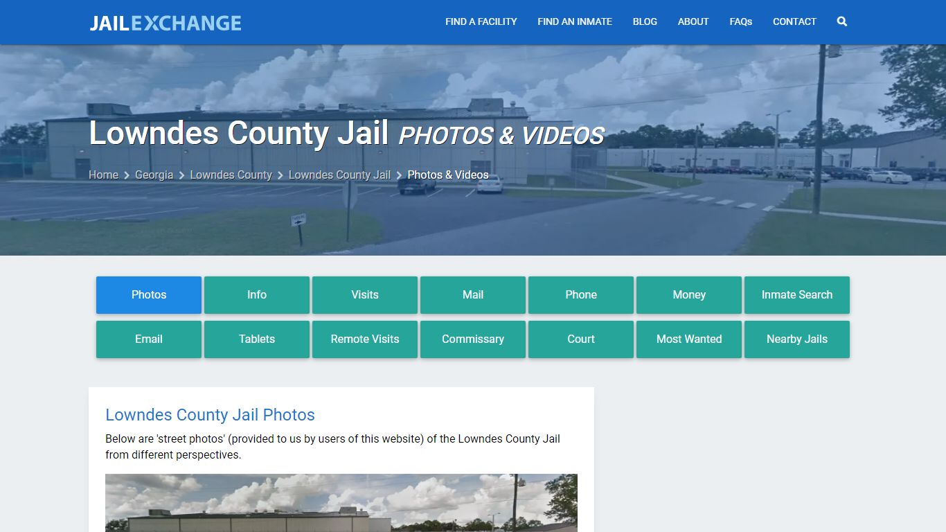 Photos & Videos - Lowndes County Jail, GA - Jail Exchange